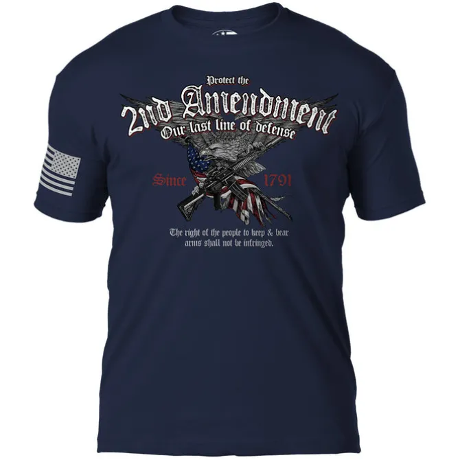 2A Last Line Of Defense 7.62 Design Men's T-Shirt