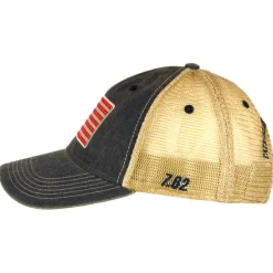 American Flag Vintage Trucker Hat