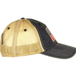 American Flag Vintage Trucker Hat