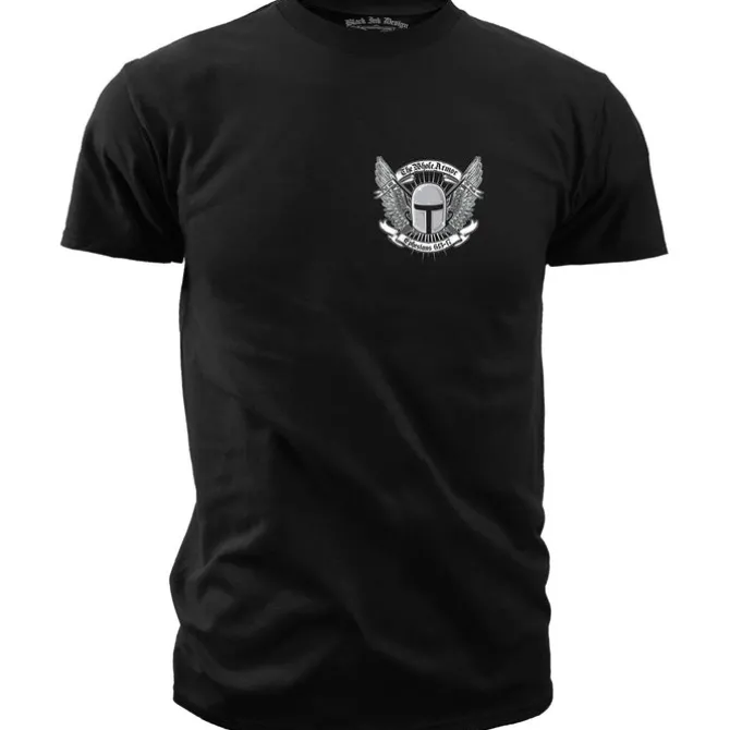 Armor of God "Ephesians 6:13-17" - Black Ink Premium Men's T-Shirt