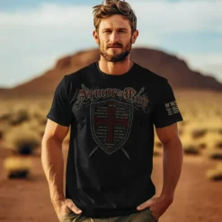 Armor of God V2 7.62 Design Men's T-Shirt Black