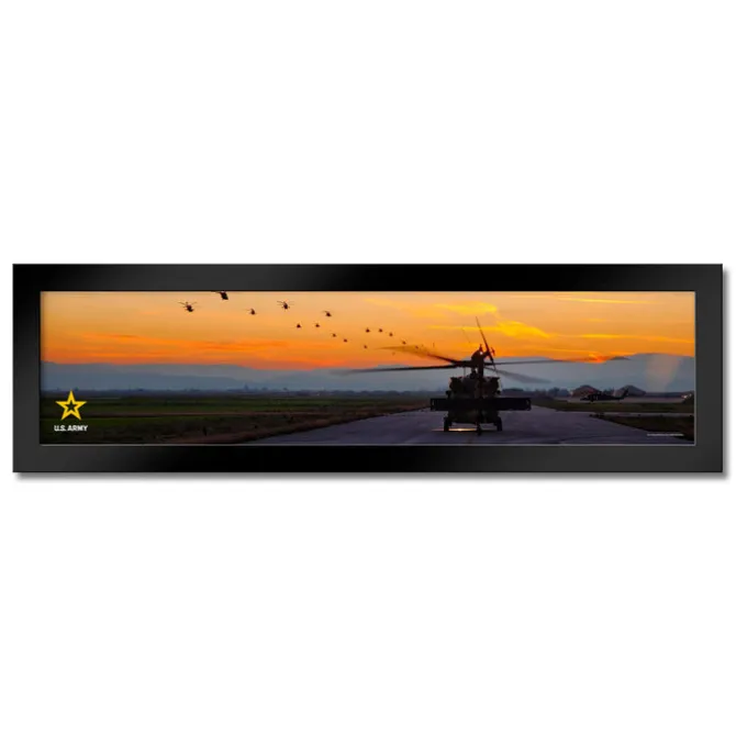 Army Helicopters Framed Print