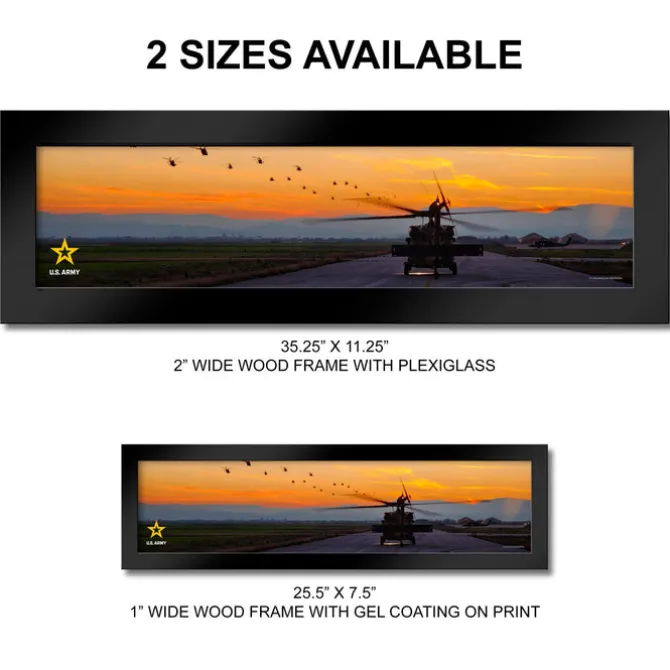 Army Helicopters Framed Print