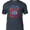 Army 82nd Airborne 'Distressed' 7.62 Design Battlespace Men's T-Shirt