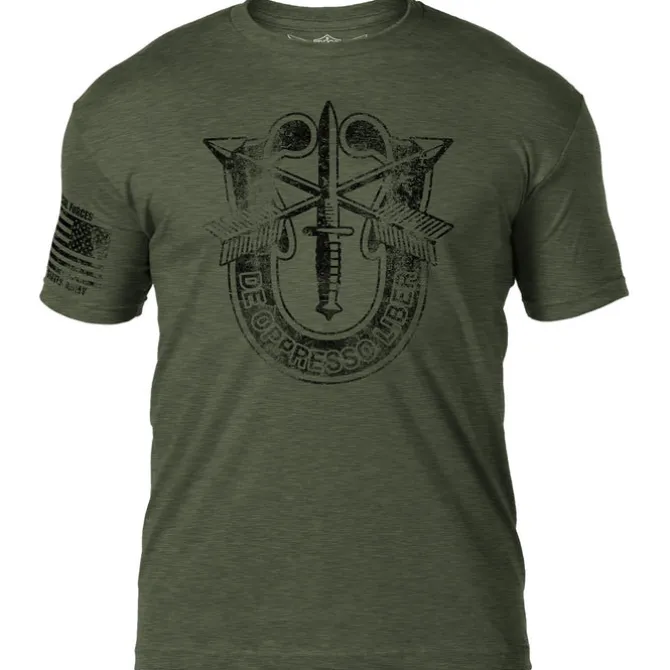 Army Special Forces 'Distressed' 7.62 Design Battlespace Men's T-Shirt