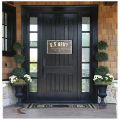 Army Woodgrain 11 x 20 inch Sign