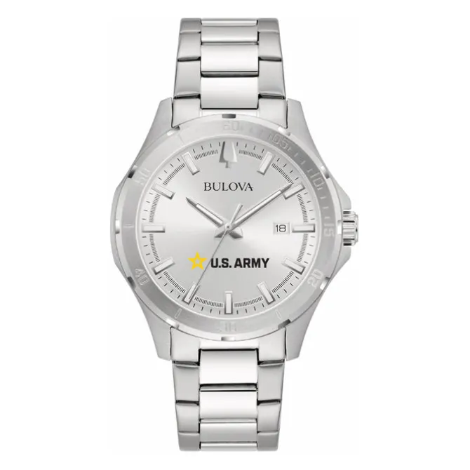 Bulova Army Men's Sport Classic Stainless Steel Watch
