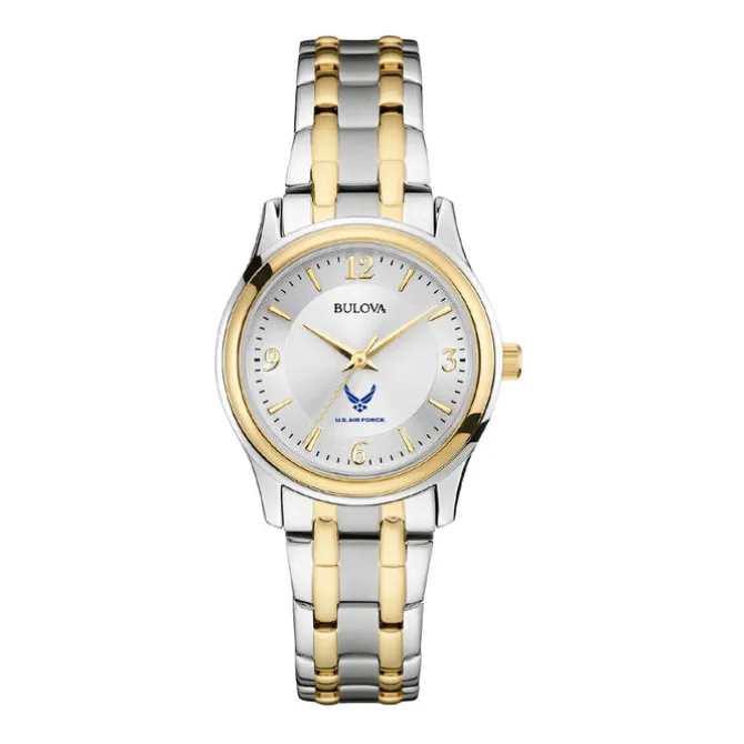 Bulova USAF Women's Two-Tone Watch