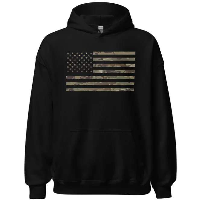 Camo Flag 7.62 Design Hoodie