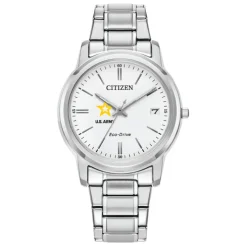 Citizen Army Women's Classic Stainless Steel Eco-Drive Watch
