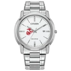 Citizen USMC Men's Classic Stainless Steel Eco-Drive Watch