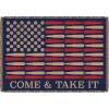 'Come & Take It' 7.62 Design 53" x 70" Throw Blanket