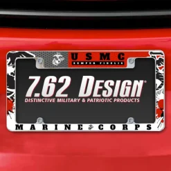 7.62 Design Marine Corps License Plate Frame - Officially Licensed