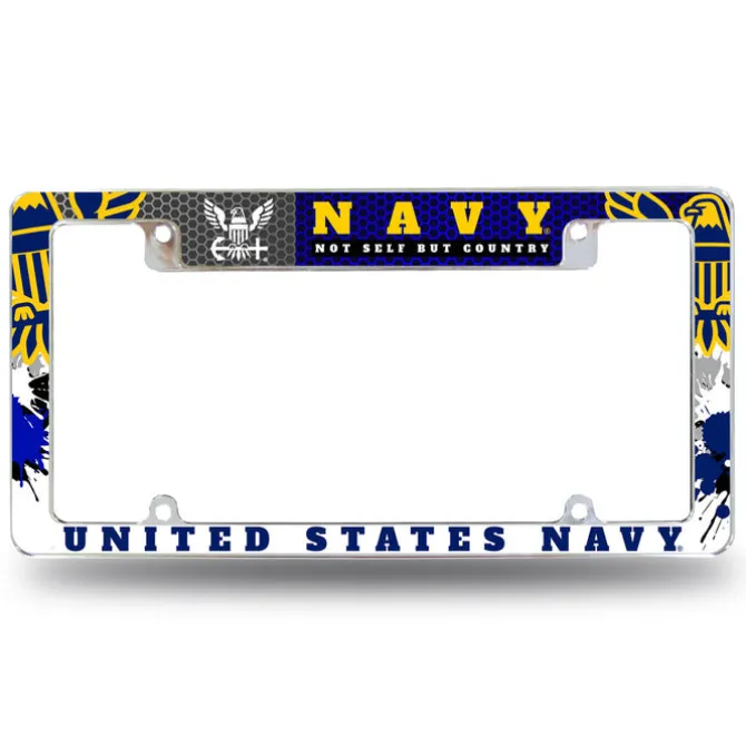7.62 Design U.S. Navy License Plate Frame - Officially Licensed