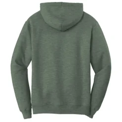 7.62 Design USMC Heather Green Applique Unisex Hoodie