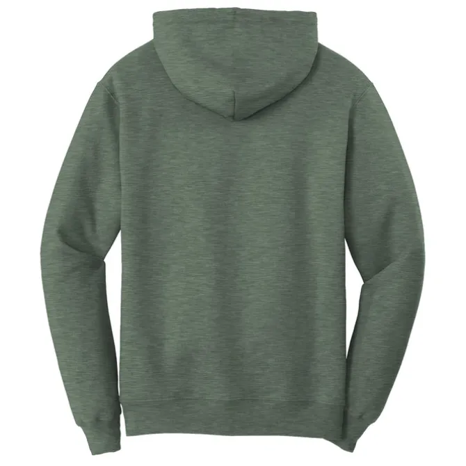 7.62 Design USMC Heather Green Applique Unisex Hoodie