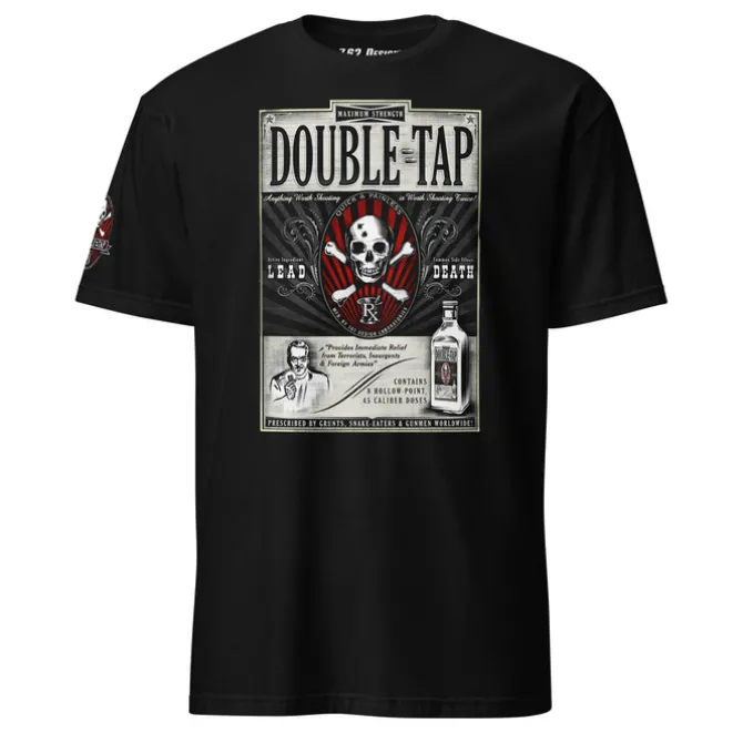 Double Tap 7.62 Design Unisex 2nd Amendment T-Shirt