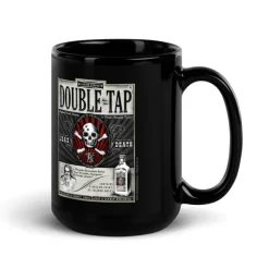 Double Tap 15oz Coffee Mug by 7.62 Design