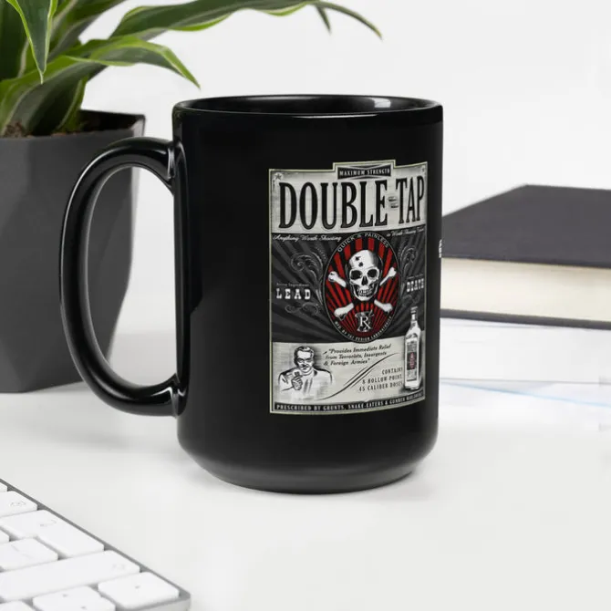 Double Tap 15oz Coffee Mug by 7.62 Design