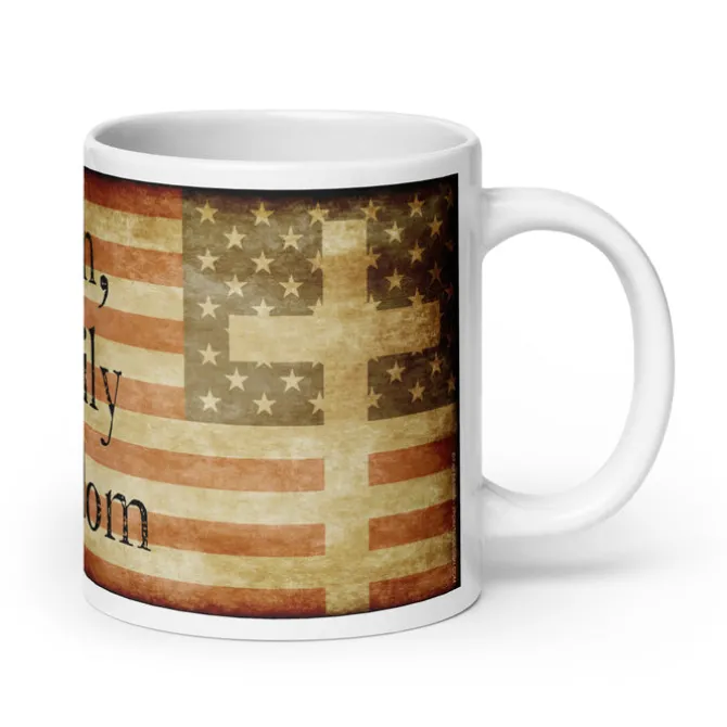 Faith Family Freedom 20oz Coffee Mug