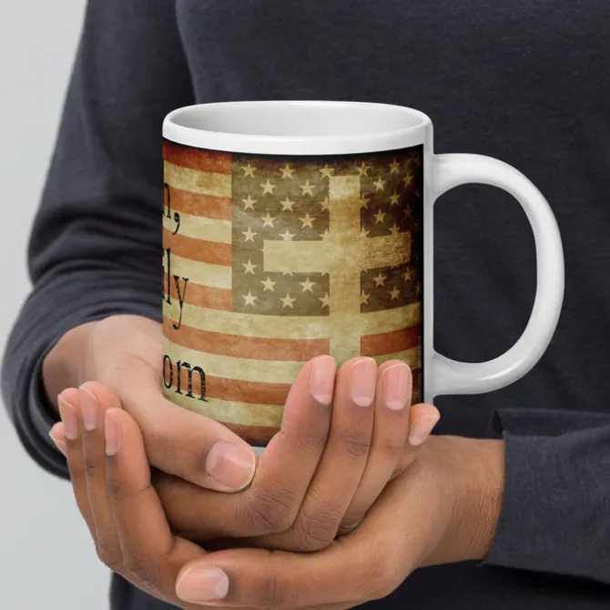Faith Family Freedom 20oz Coffee Mug