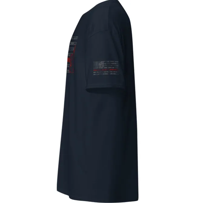 Firefighter Axe Redline Flag Men's Classic T-Shirt