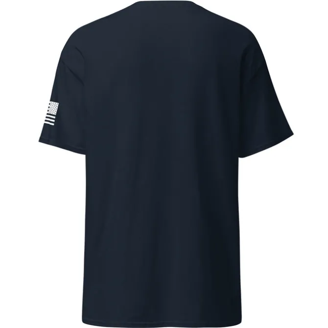 I Identify As A Warrior - Patriotic Men's T-shirt