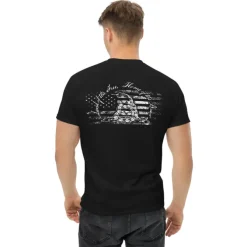 Land Of The Free Patriotic Men's T-Shirt