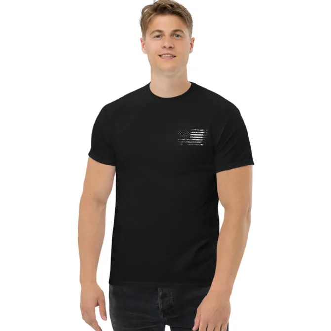 Land Of The Free Patriotic Men's T-Shirt