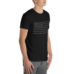 Mlitary Oath of Enlistment U.S. Flag Tee