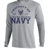 Navy Long Sleeve - Mens Property of the US Navy - Mens Long Sleeve