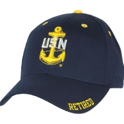 Retired Chief Petty Officer CPO E-7 US Navy Hat Twill