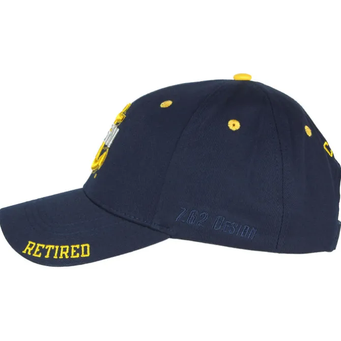 Retired Chief Petty Officer CPO E-7 US Navy Hat Twill
