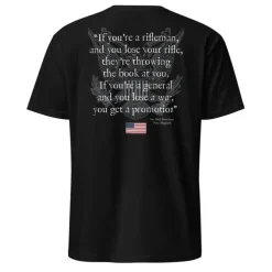 Sec Def Nom Pete Hegseth Rifleman Quote Patriotic T-Shirt