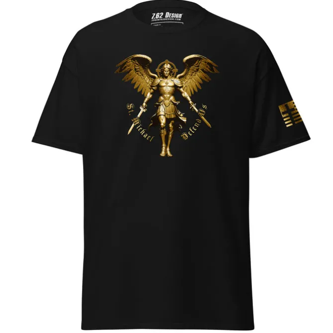 St Michael Defend Us Men's Tee