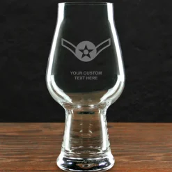 U.S. Air Force 'Build Your Glass' Personalized 18.25 oz. Luigi Bormioli IPA Glass