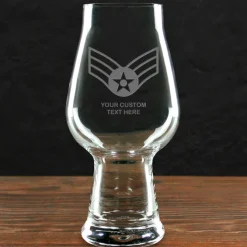 U.S. Air Force 'Build Your Glass' Personalized 18.25 oz. Luigi Bormioli IPA Glass