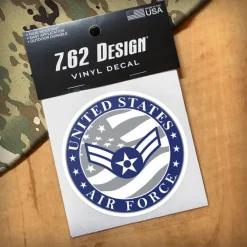 US Air Force E-3 Airman First Class 3.5" Decal by 7.62 Design