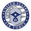 US Air Force E-9 Command Chief Master Sergeant 3.5" Decal by 7.62 Design
