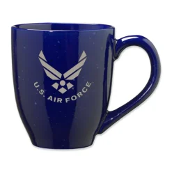 U.S. Air Force Etched Bistro Mug - Officially Licensed