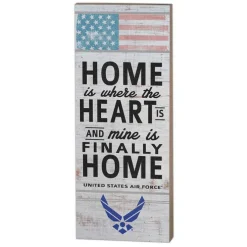 U.S. Air Force First You Become 7 x 18 inch Wood Sign- Made In The USA