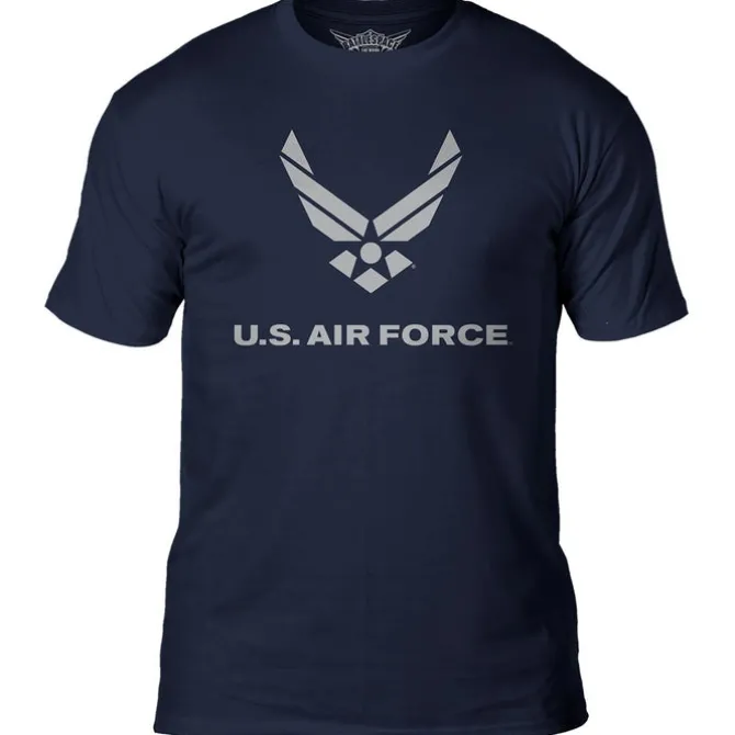 US Air Force 'Flight' 7.62 Design Battlespace Men's T-Shirt Navy