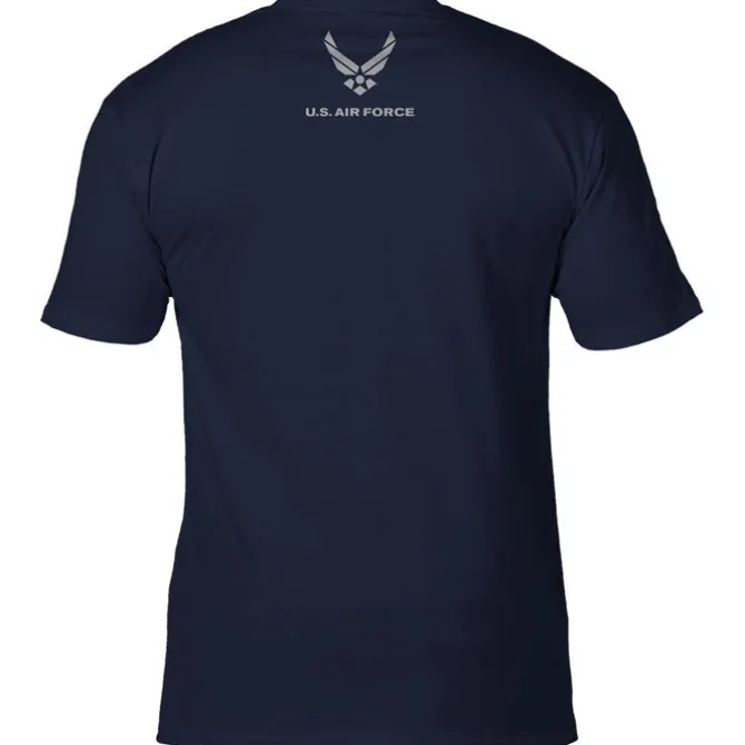 US Air Force 'Flight' 7.62 Design Battlespace Men's T-Shirt Navy