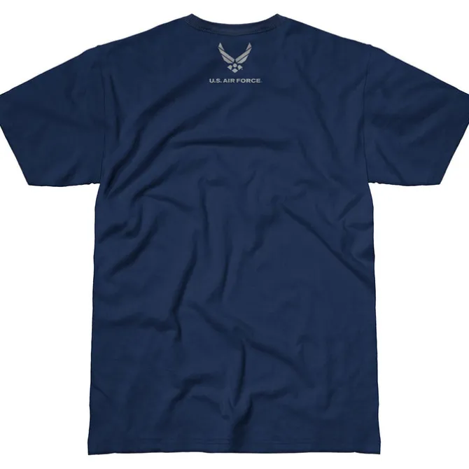 US Air Force 'Flight' 7.62 Design Battlespace Men's T-Shirt Navy