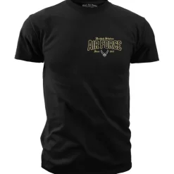US Air Force For All That Served - Black Ink Men's T-Shirt