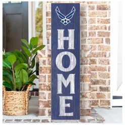U.S. Air Force Home 11 x 46 inch Leaner Sign - Made In The USA