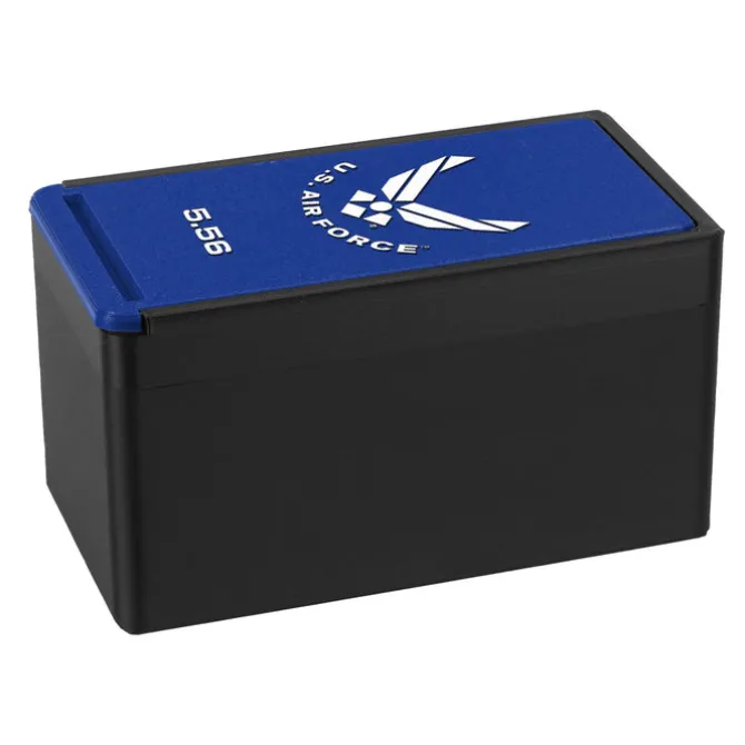 U.S. Air Force Logo Custom Made Storage Boxes - USA Made - Officially Licensed
