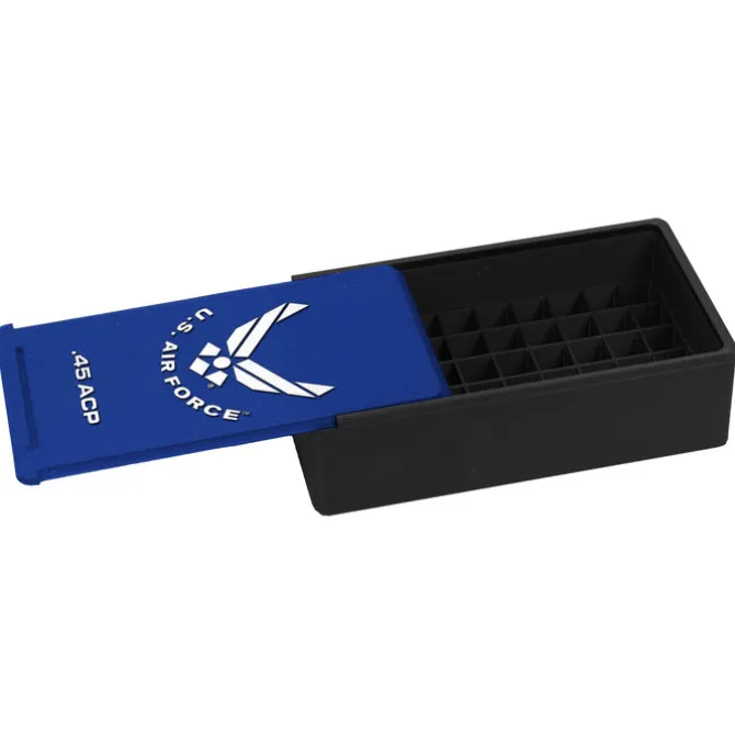 U.S. Air Force Logo Custom Made Storage Boxes - USA Made - Officially Licensed