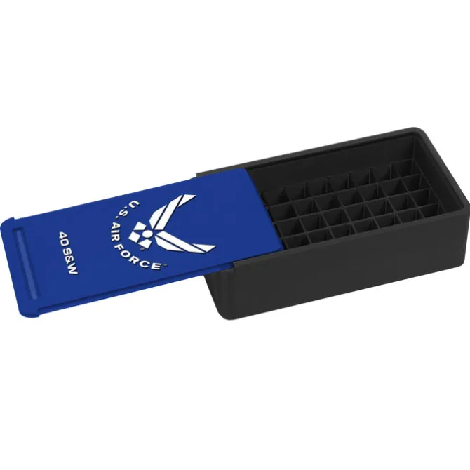 U.S. Air Force Logo Custom Made Storage Boxes - USA Made - Officially Licensed