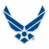 U.S. Air Force Logo Die-Cut Pennant by 7.62 Design - Made in the USA